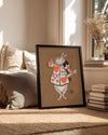 White Hare Poster Tablosu