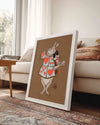 White Hare Poster Tablosu