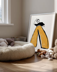 Wide Leg Poster Tablosu