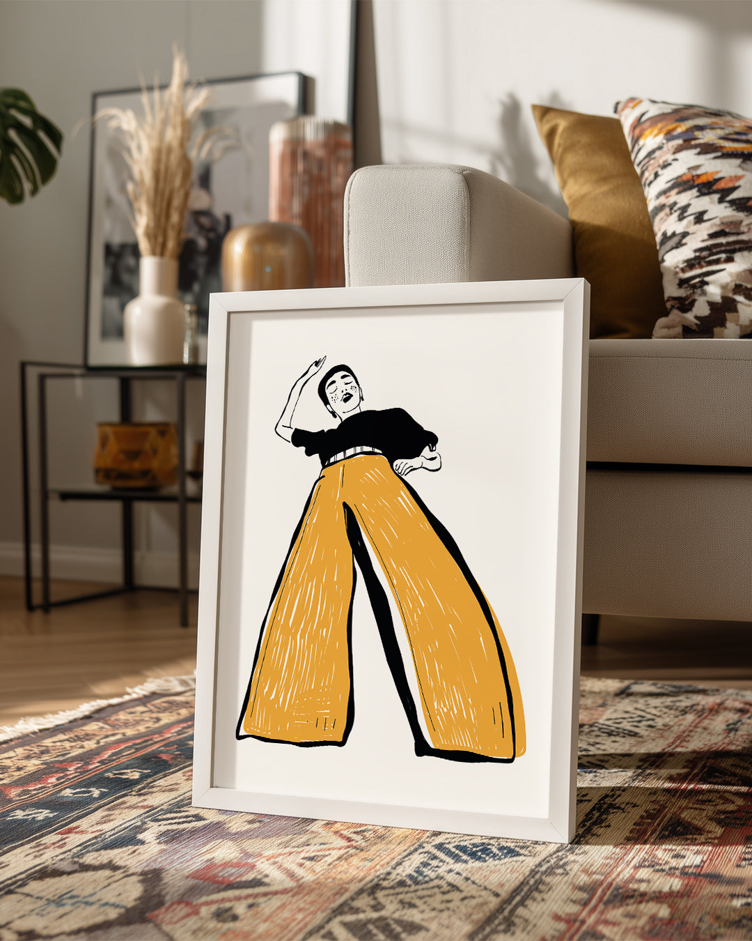 Wide Leg Poster Tablosu