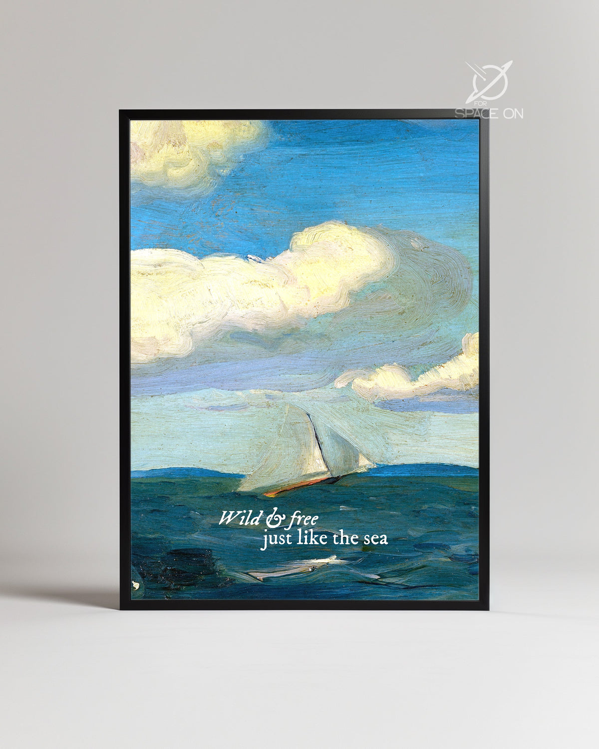 Wild Sea Poster Tablosu