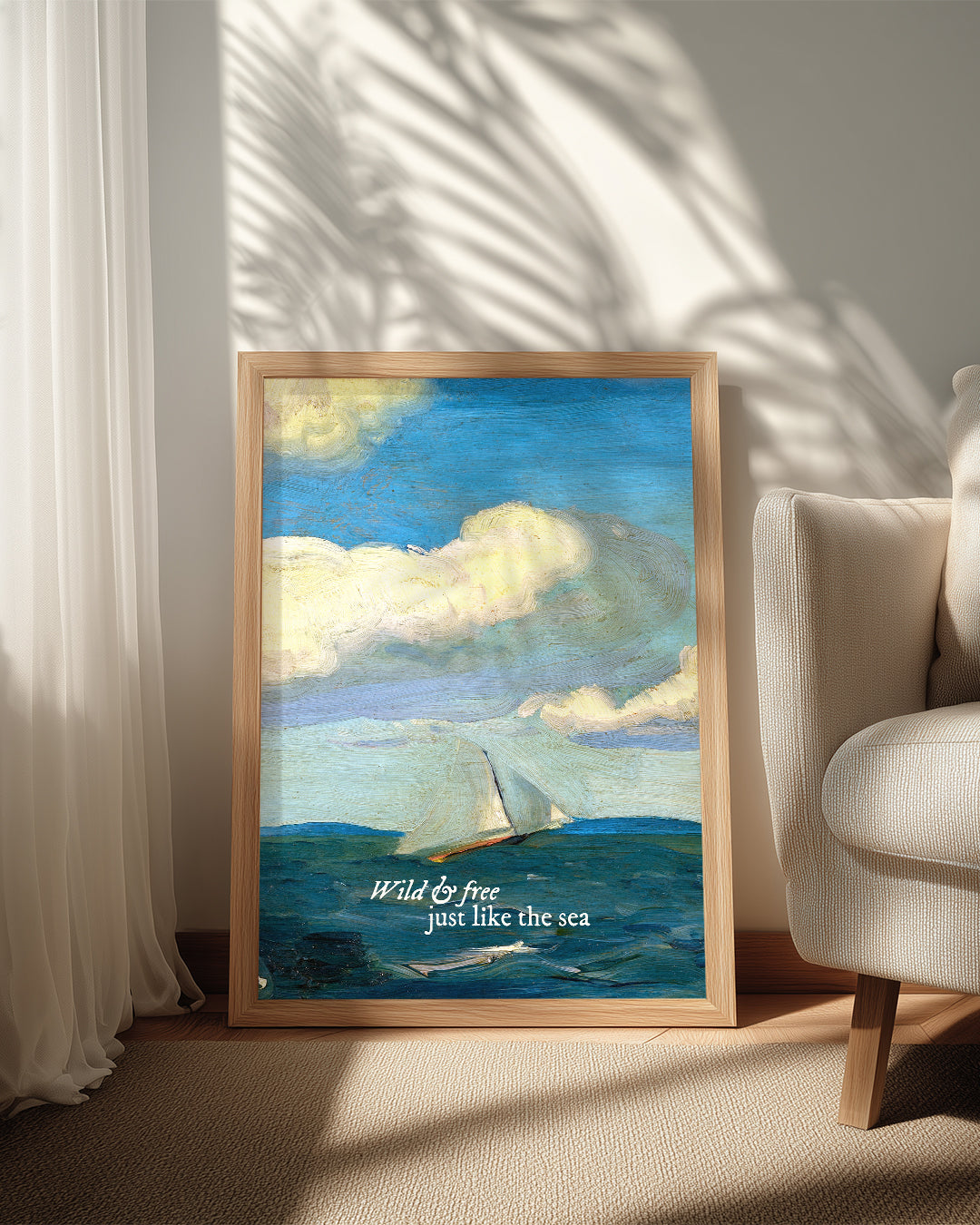 Wild Sea Poster Tablosu