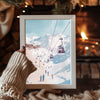 Window Seat Snow Poster Tablosu