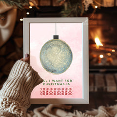 Winter Birds Collection Poster Tablosu