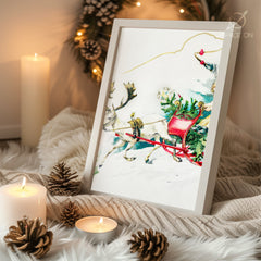 Winter Silence Scene Poster Tablosu