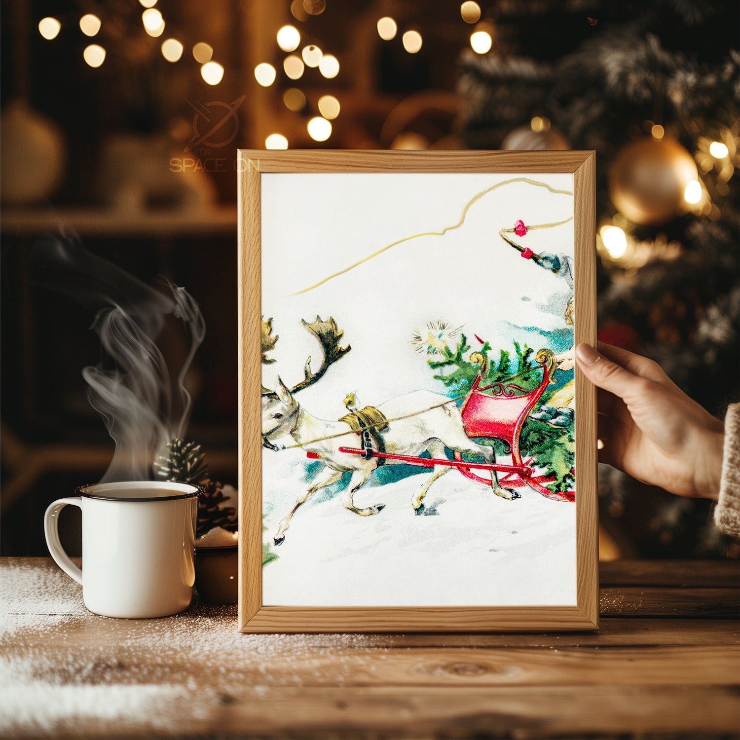 Winter Silence Scene Poster Tablosu