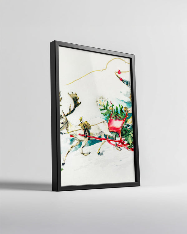 Winter Silence Scene Poster Tablosu