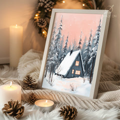 Winter Storm Beauty Poster Tablosu