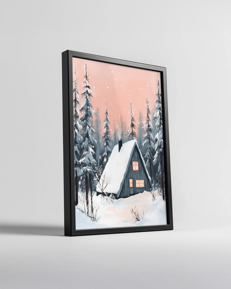 Winter Storm Beauty Poster Tablosu