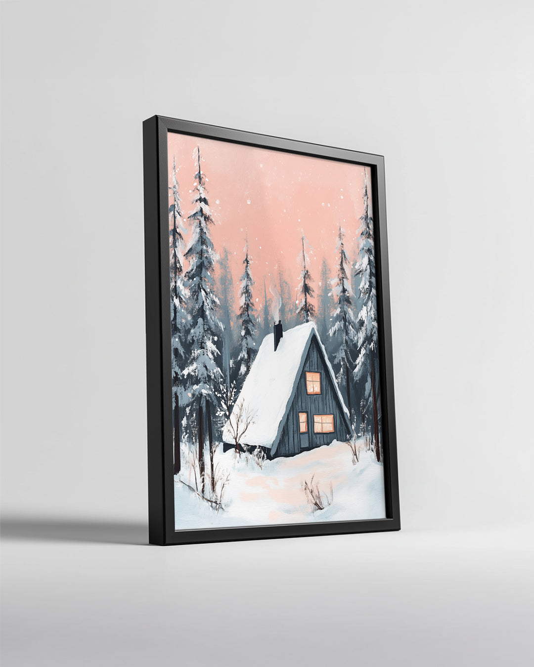 Winter Storm Beauty Poster Tablosu