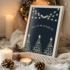 Winter Tea Time Poster Tablosu