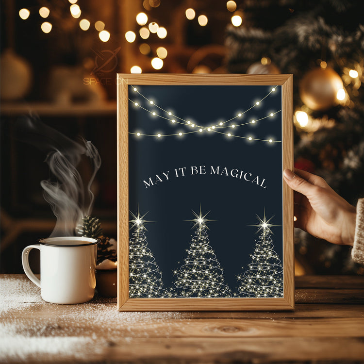 Winter Tea Time Poster Tablosu