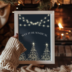 Winter Tea Time Poster Tablosu