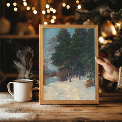 Winter Twilight Magic Poster Tablosu