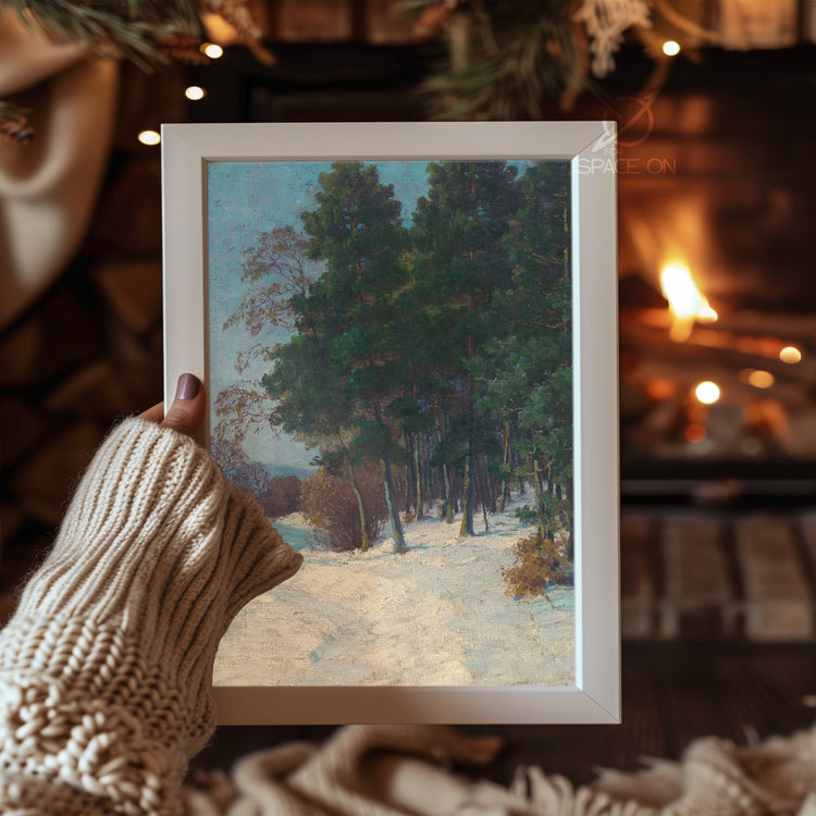 Winter Twilight Magic Poster Tablosu