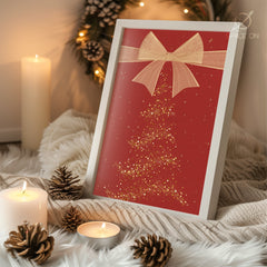 Winter Wonderland Snowscape Poster Tablosu