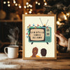 Wreath Door Decoration Poster Tablosu