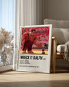 Wreck It Ralph Poster Tablosu
