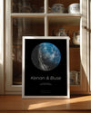 Sky Star Map Poster Table (World)