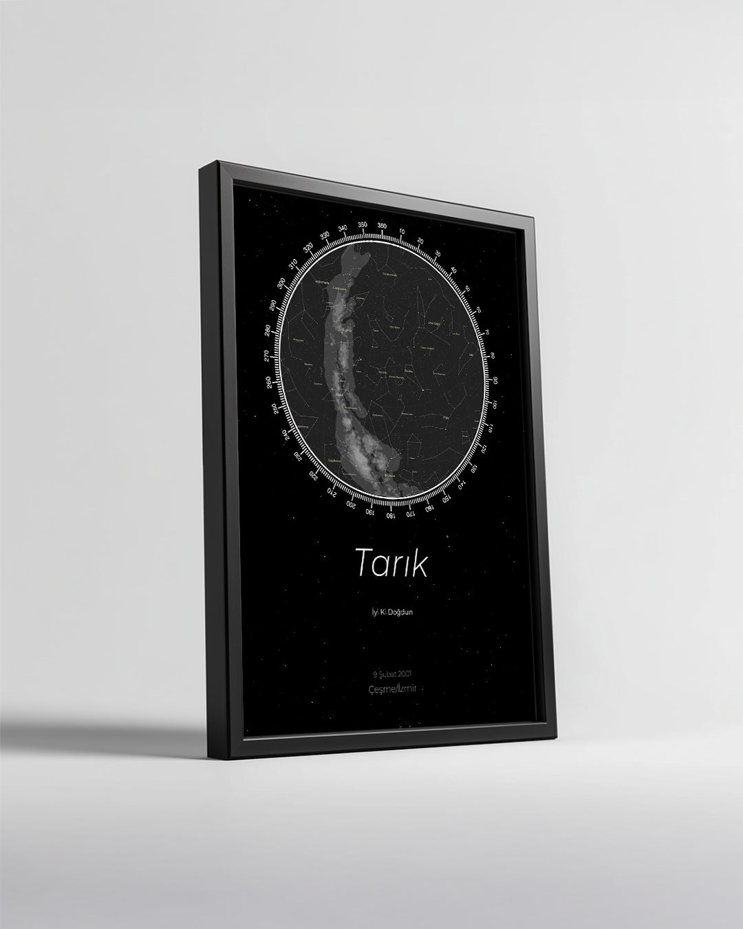 Sky Star Map Poster Table (Compass)