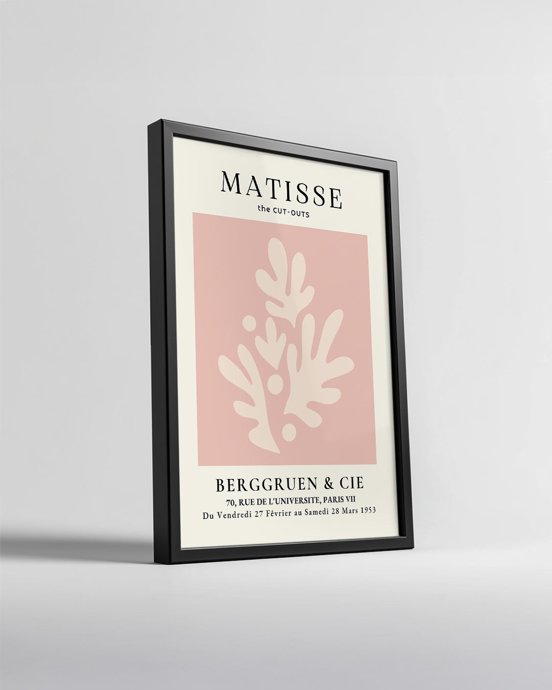 Yaprak Figürleri - Henri Matisse - 1953 Poster Tablosu