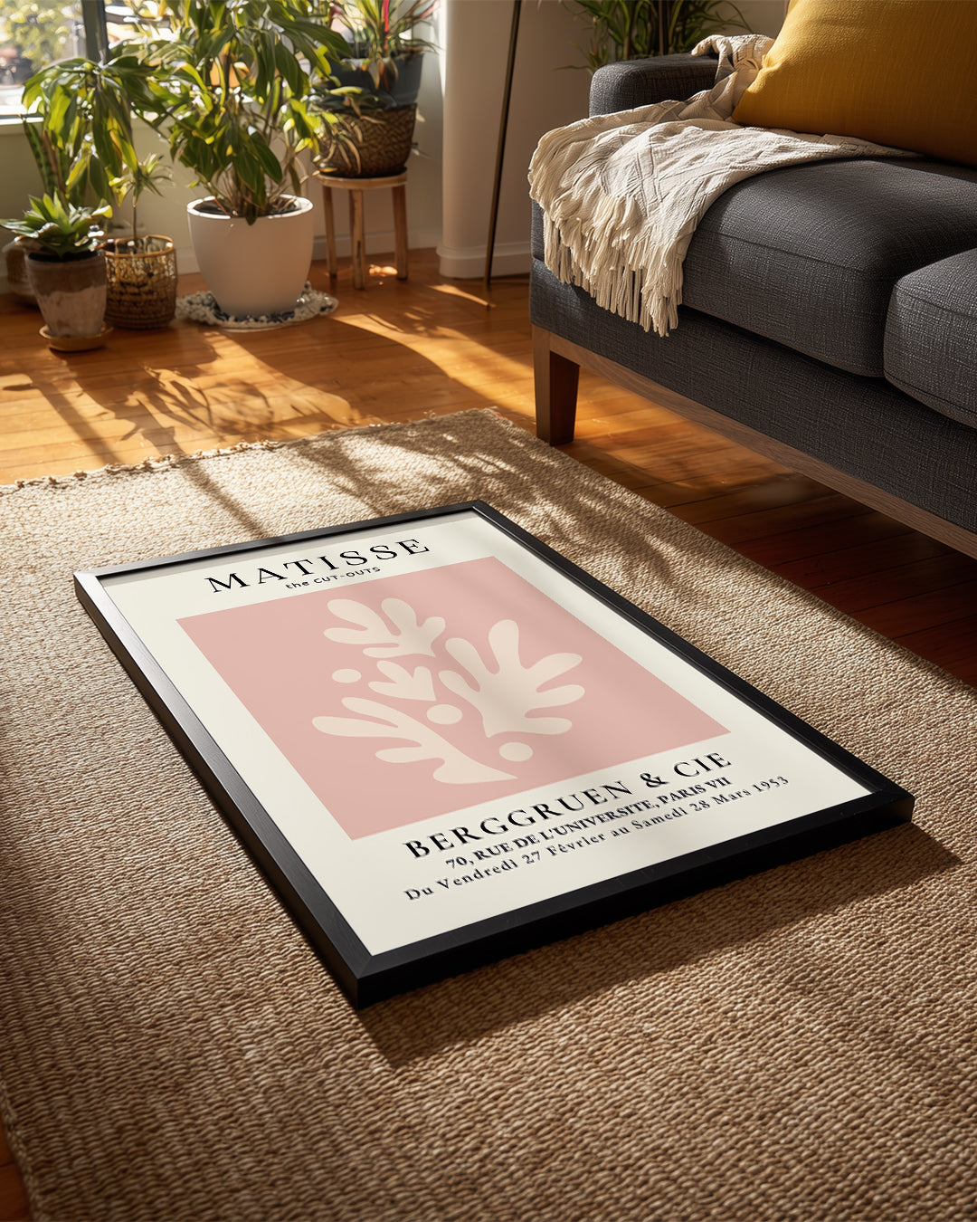 Yaprak Figürleri - Henri Matisse - 1953 Poster Tablosu