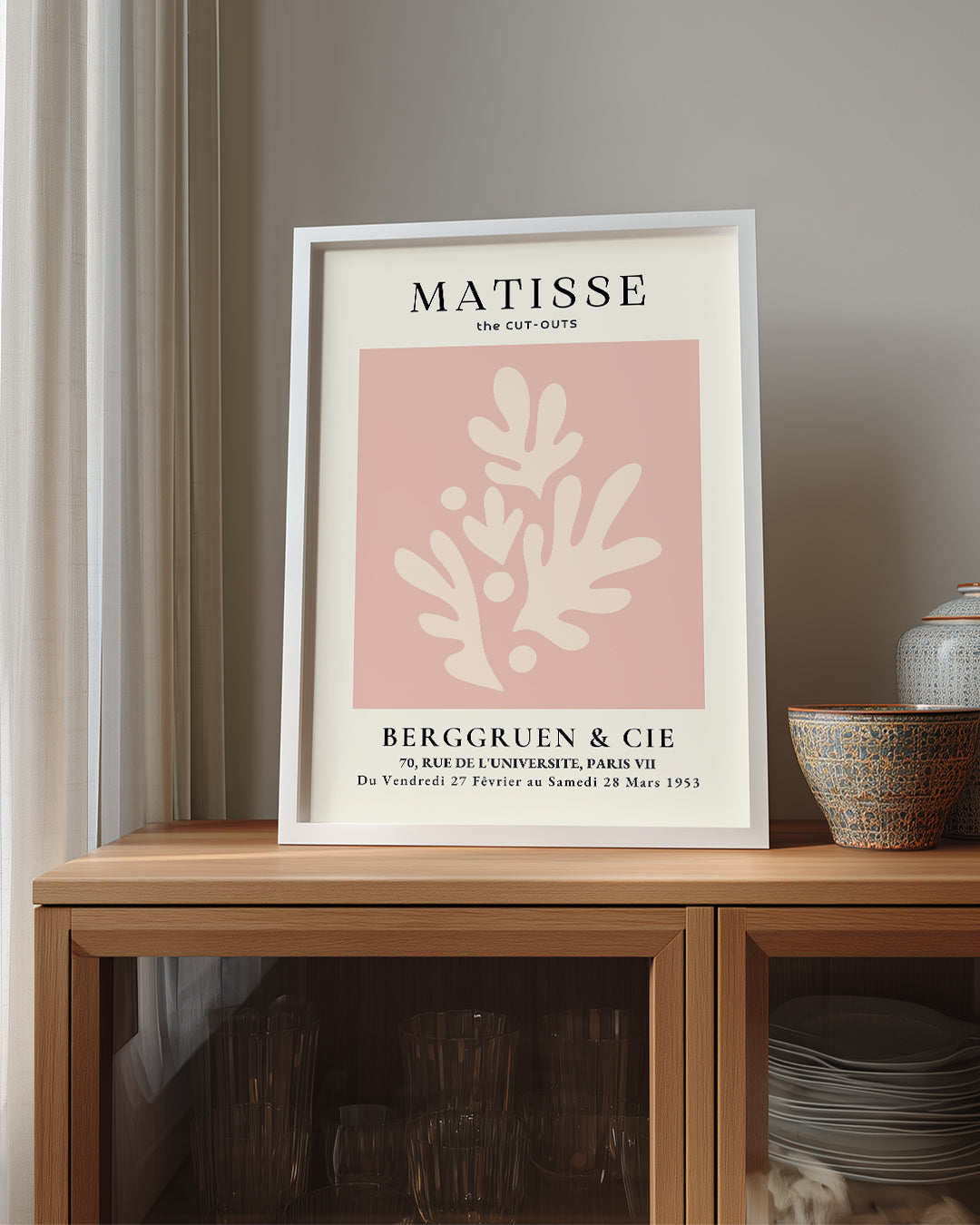 Yaprak Figürleri - Henri Matisse - 1953 Poster Tablosu