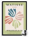 Yapraklar Üstünde Soyut Kompozisyon - Henri Matisse - 1953 Poster Tablosu
