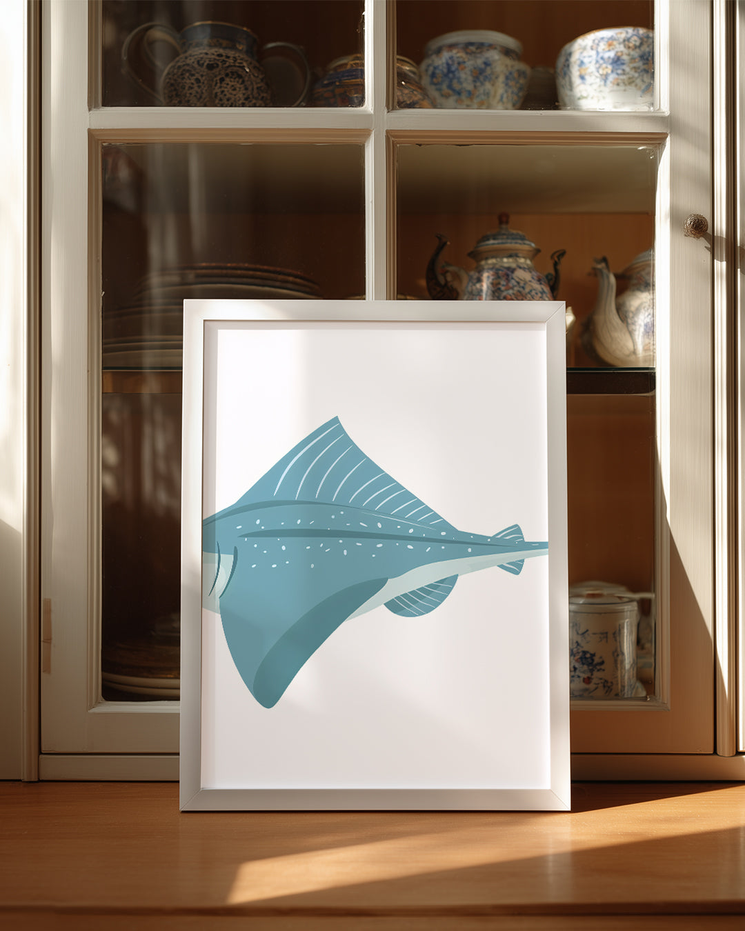 Yaygın Balığı - Düz Gövde Yapısı Poster Tablosu