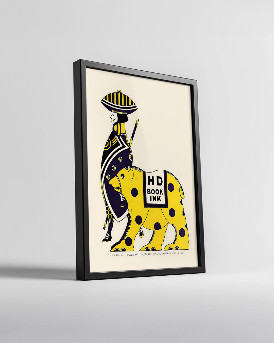 Yellow Bear Poster Tablosu