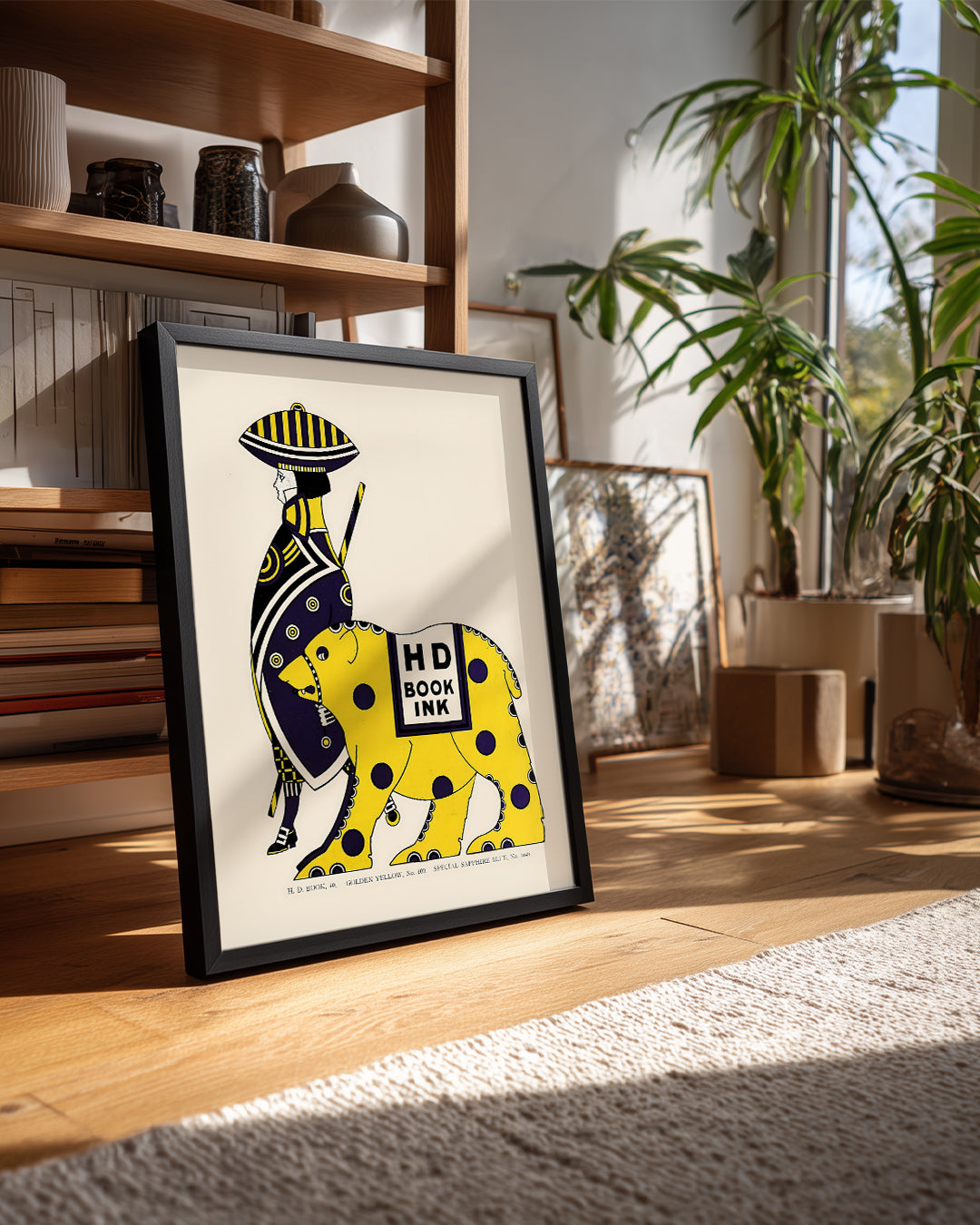 Yellow Bear Poster Tablosu