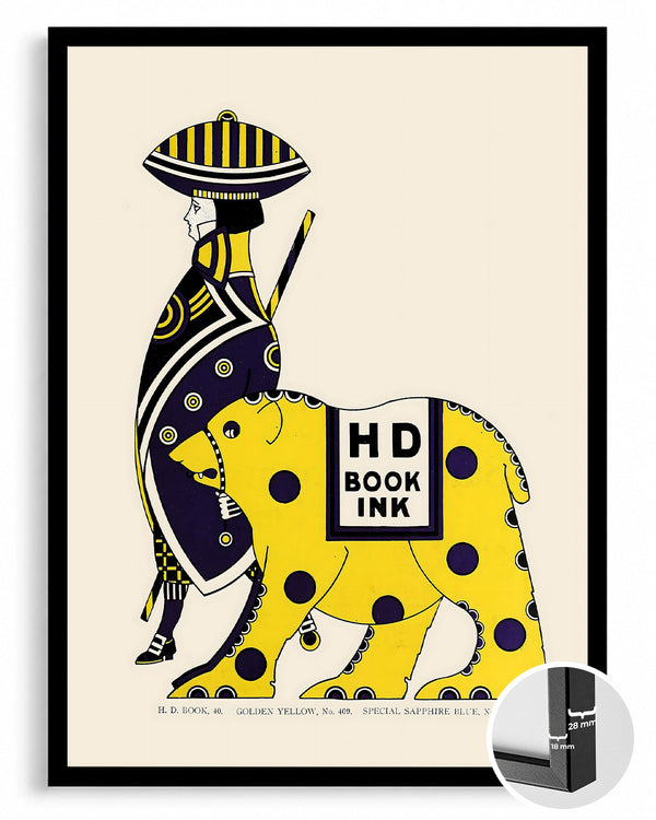 Yellow Bear Poster Tablosu