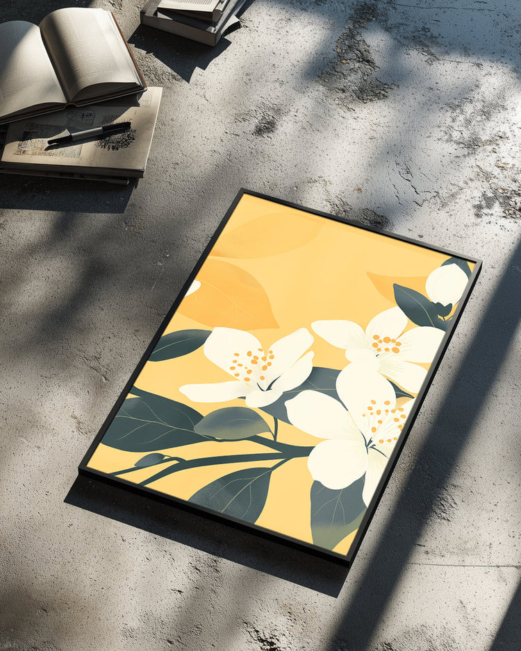 Yellow Bliss Poster Tablosu