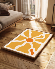 Yellow Bloom Poster Tablosu