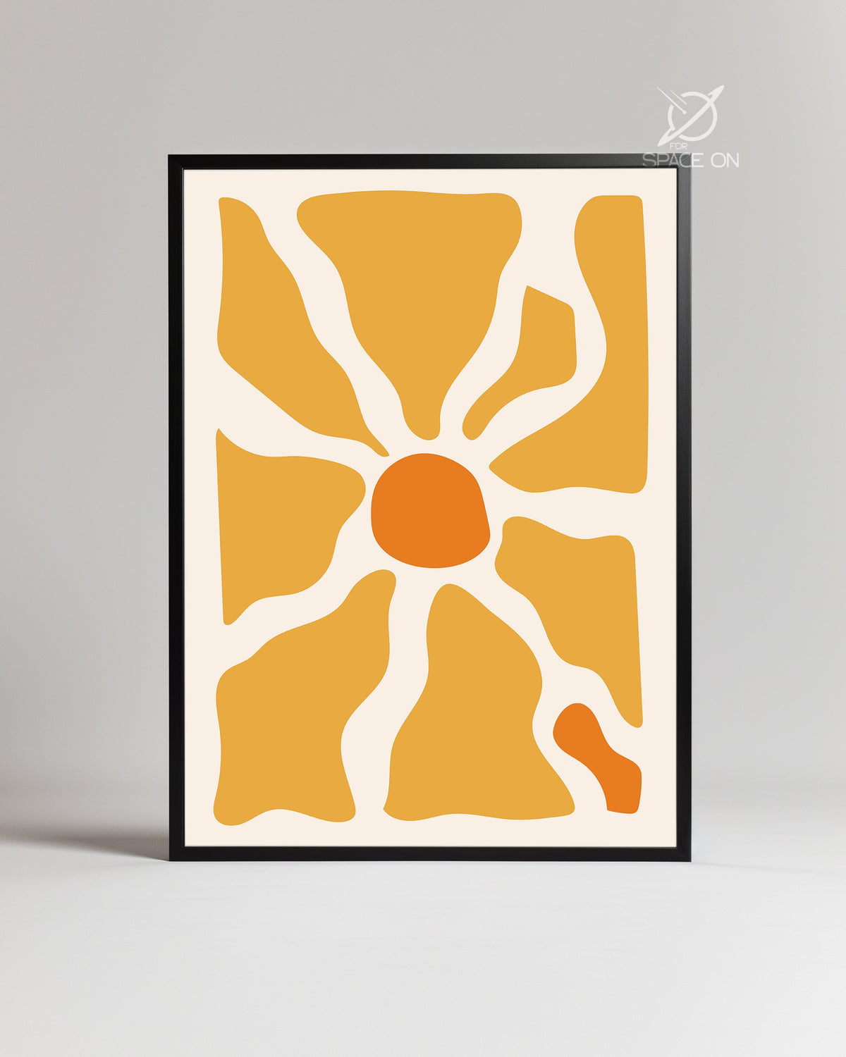 Yellow Bloom Poster Tablosu