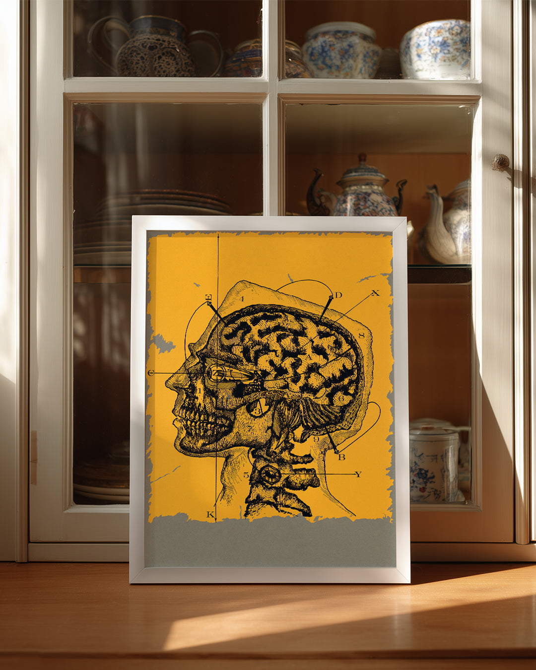 Yellow Brain Poster Tablosu