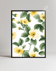 Yellow Bush Poster Tablosu