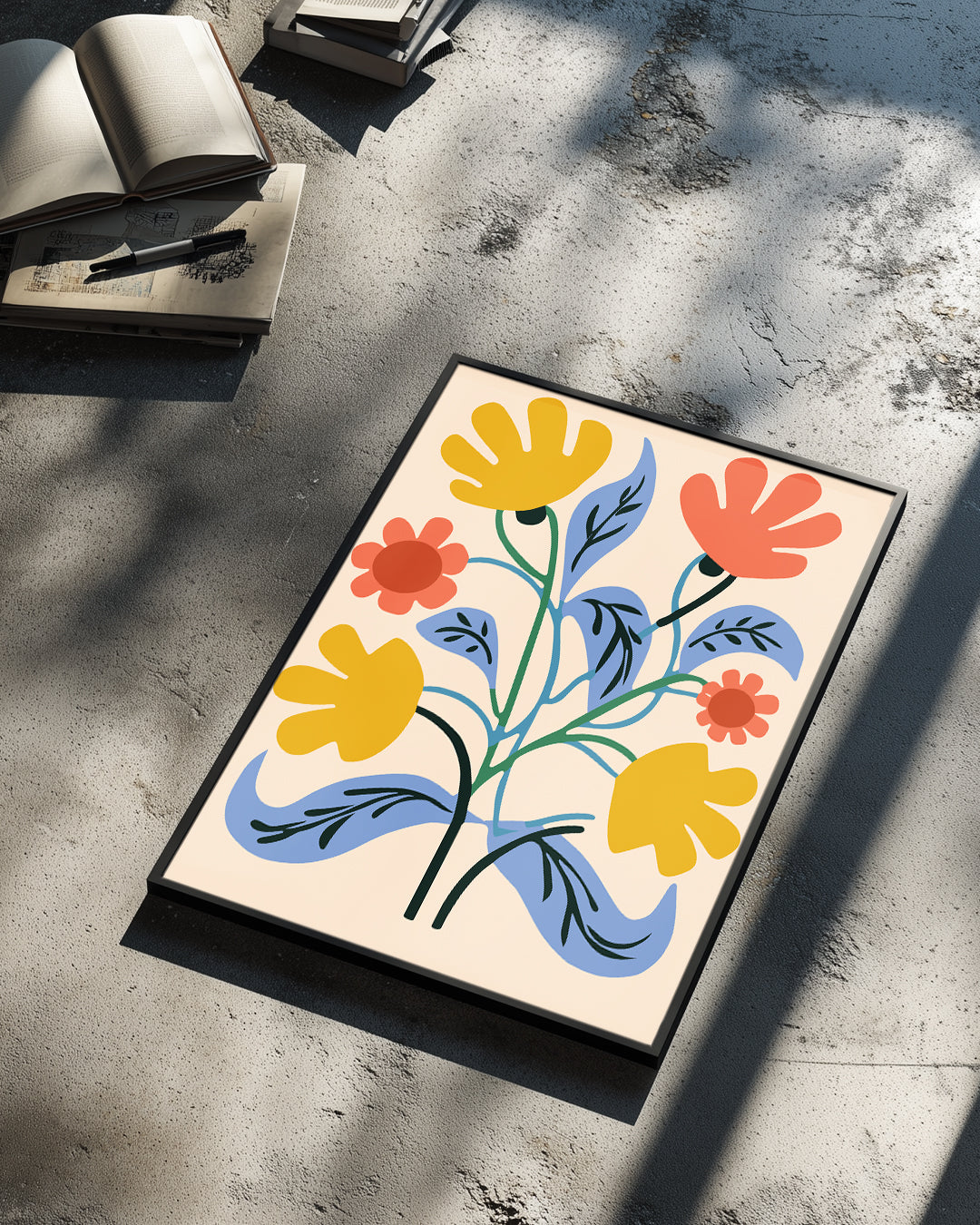 Yellow Bush 2 Poster Tablosu