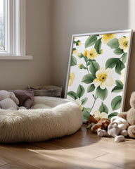 Yellow Bush Poster Tablosu