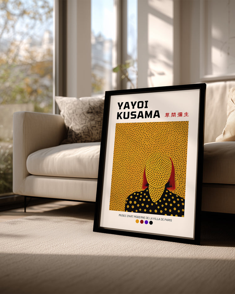 Yellow Dot Poster Tablosu