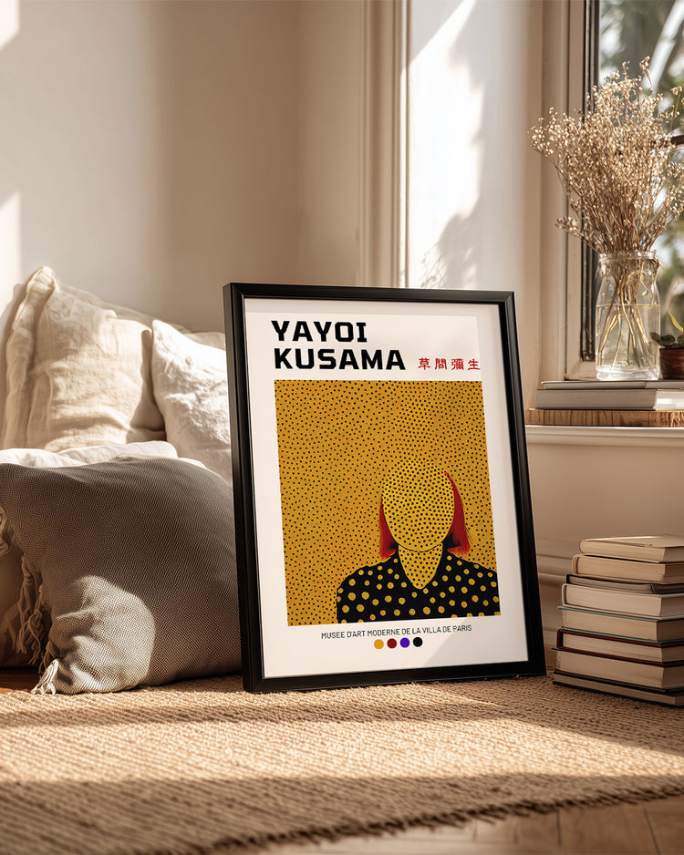 Yellow Dot Poster Tablosu