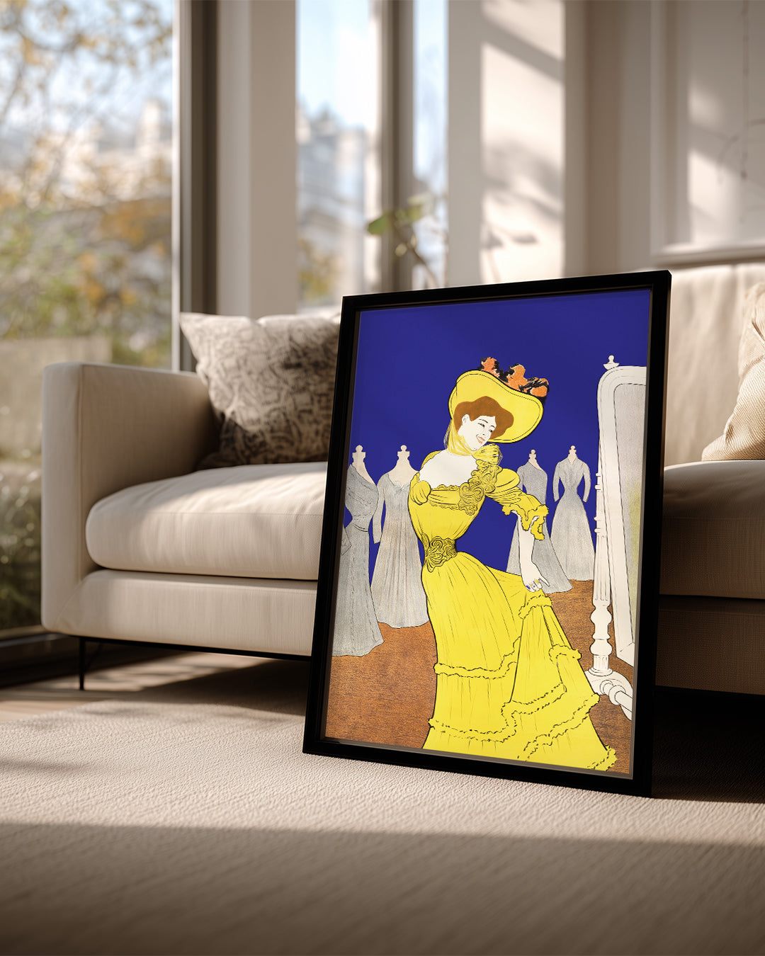 Yellow Dress Poster Tablosu
