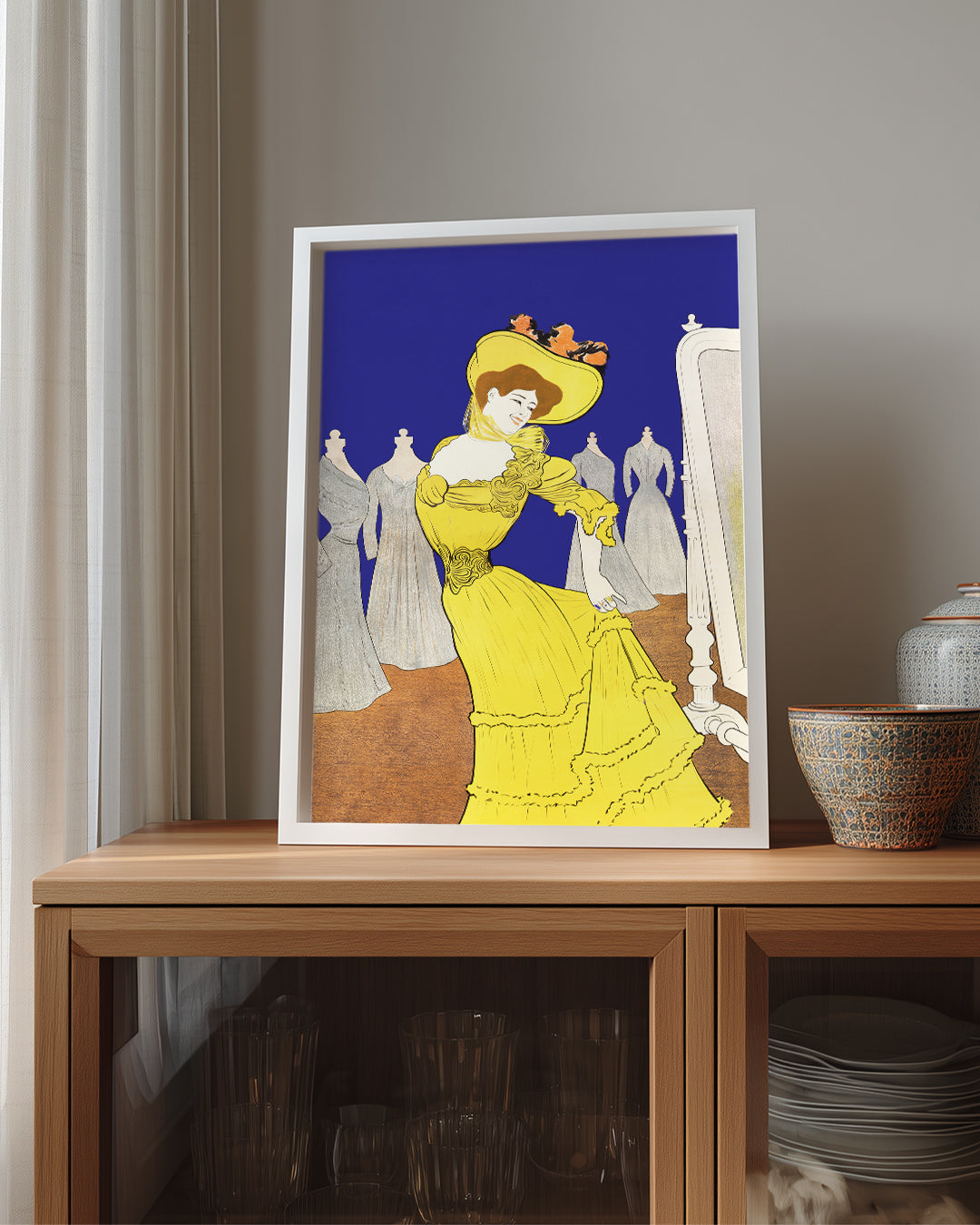 Yellow Dress Poster Tablosu