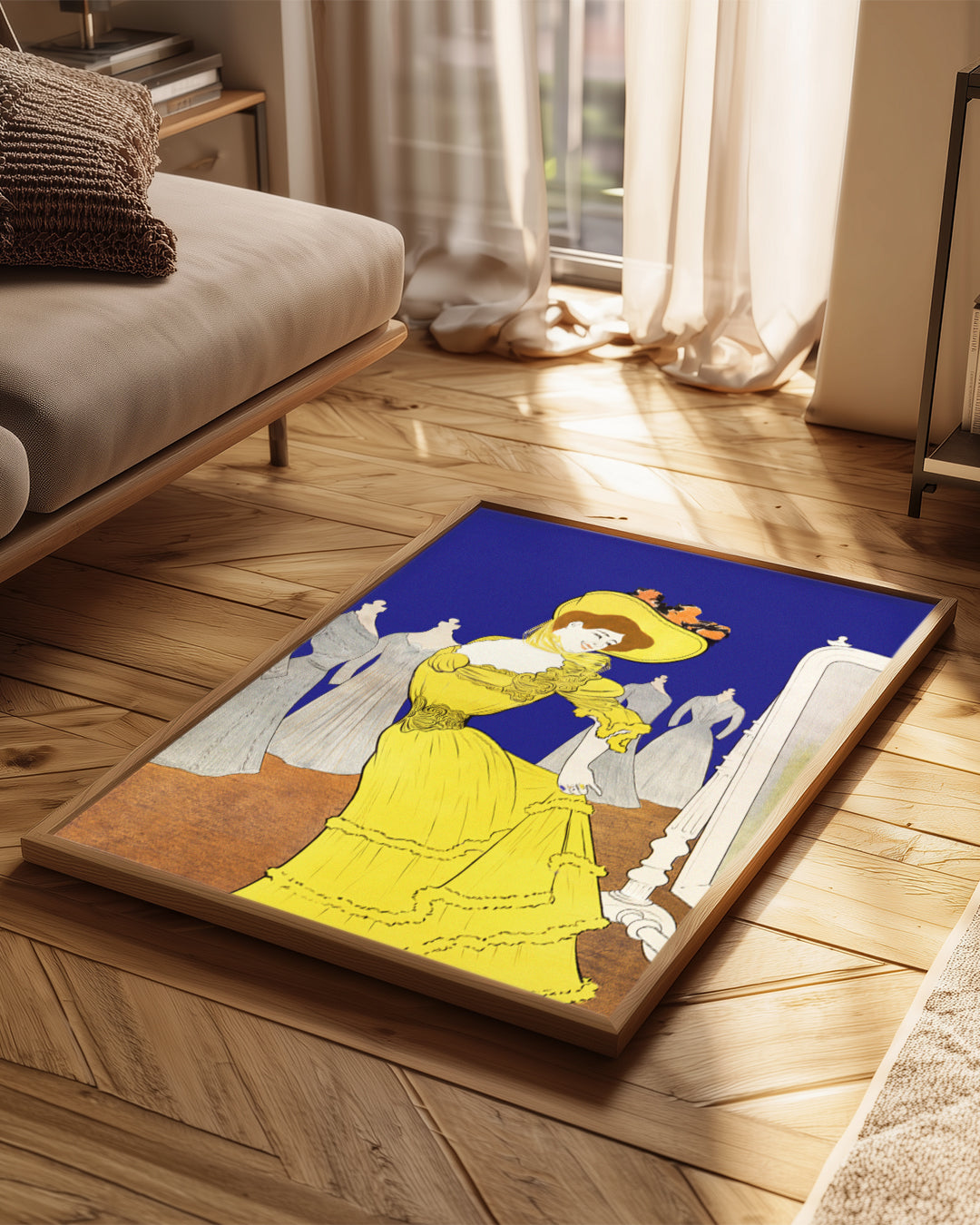 Yellow Dress Poster Tablosu
