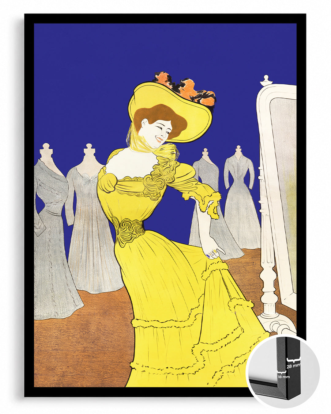 Yellow Dress Poster Tablosu