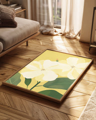 Yellow Glow Poster Tablosu