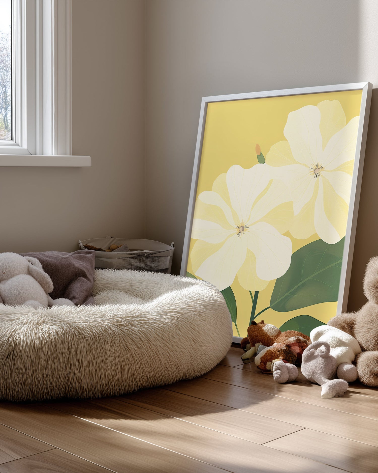 Yellow Glow Poster Tablosu