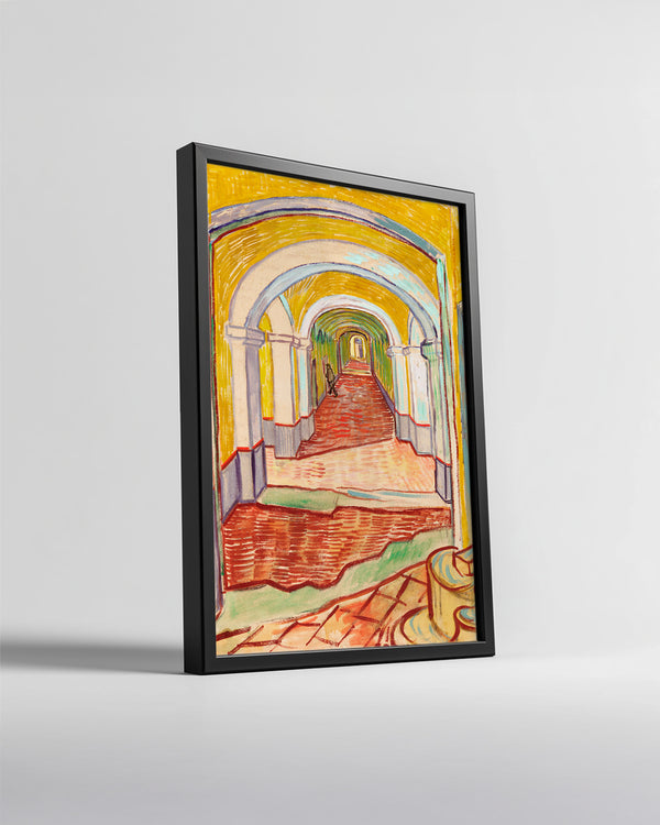 Yellow Hall Poster Tablosu