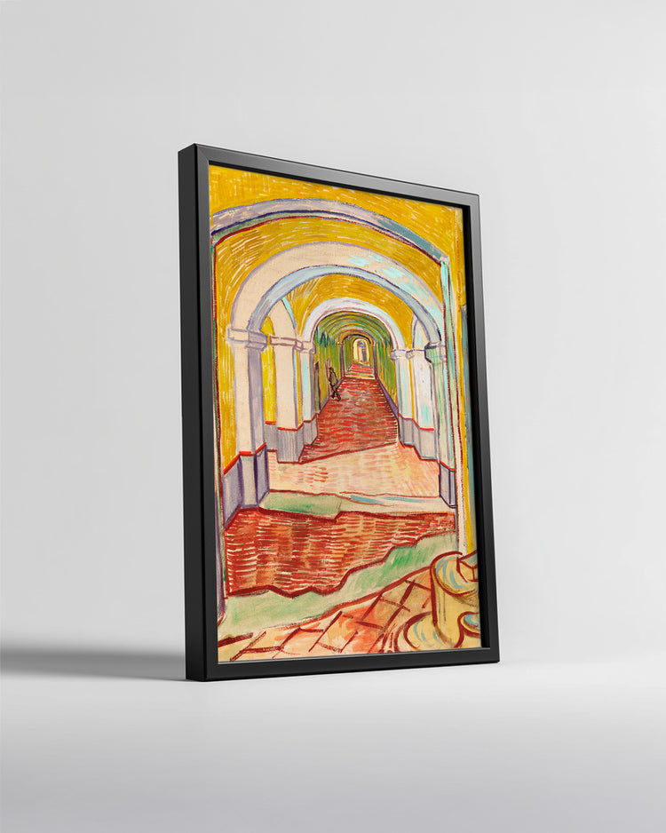 Yellow Hall Poster Tablosu