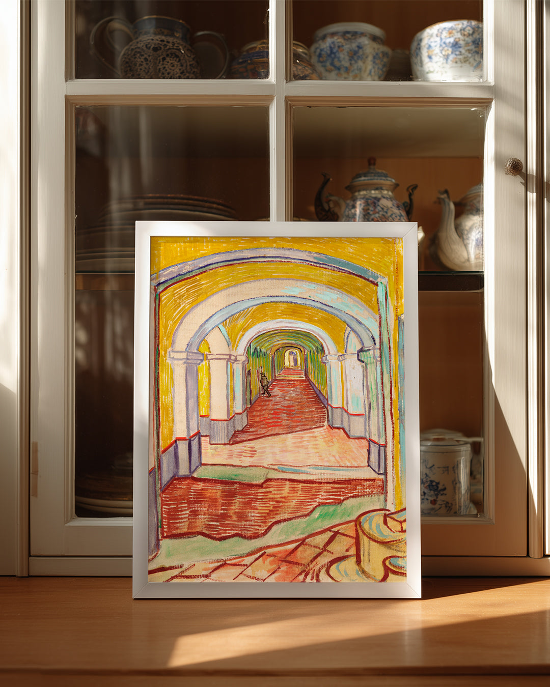 Yellow Hall Poster Tablosu